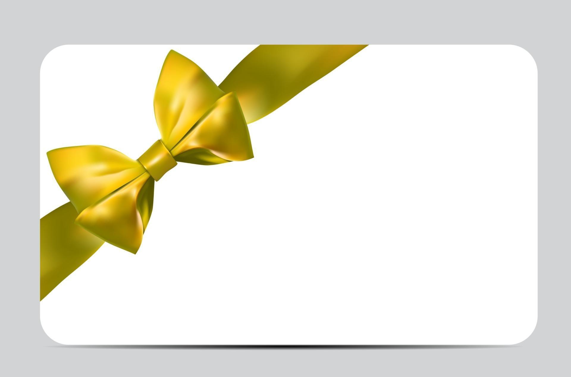 blank-gift-card-template-with-yellow-bow-and-ribbon-vector-illustration-for-your-business