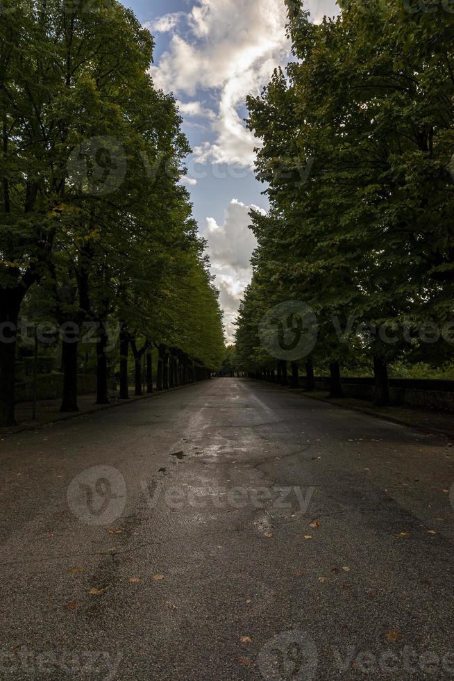 park of the walk in the center of terni photo