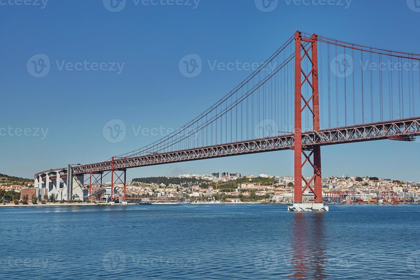 The 25 April bridge in Lisbon, Portugal photo