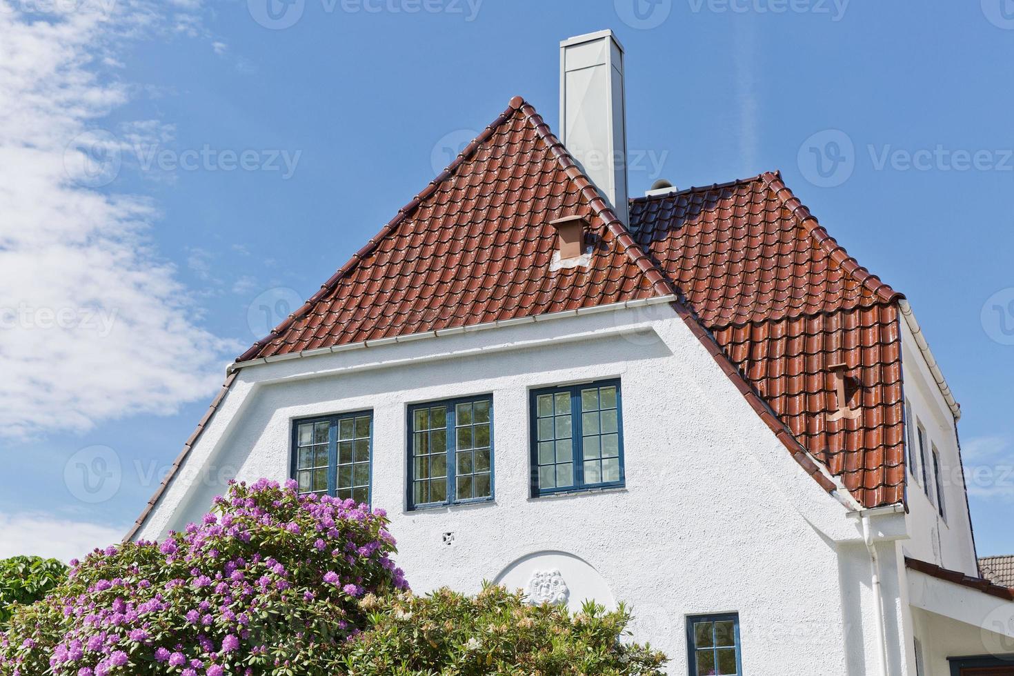 Casas tradicionales y arquitectura en Gamle, Stavanger, Noruega foto