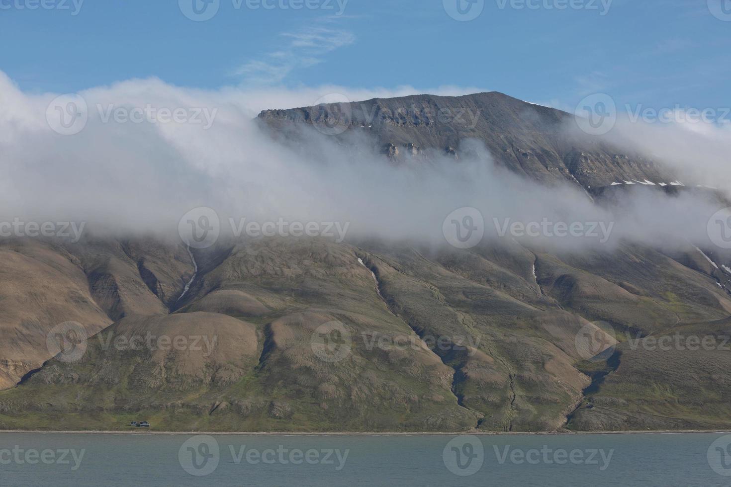 Landscape near Longyearbyen, Spitsbergen, Norway photo