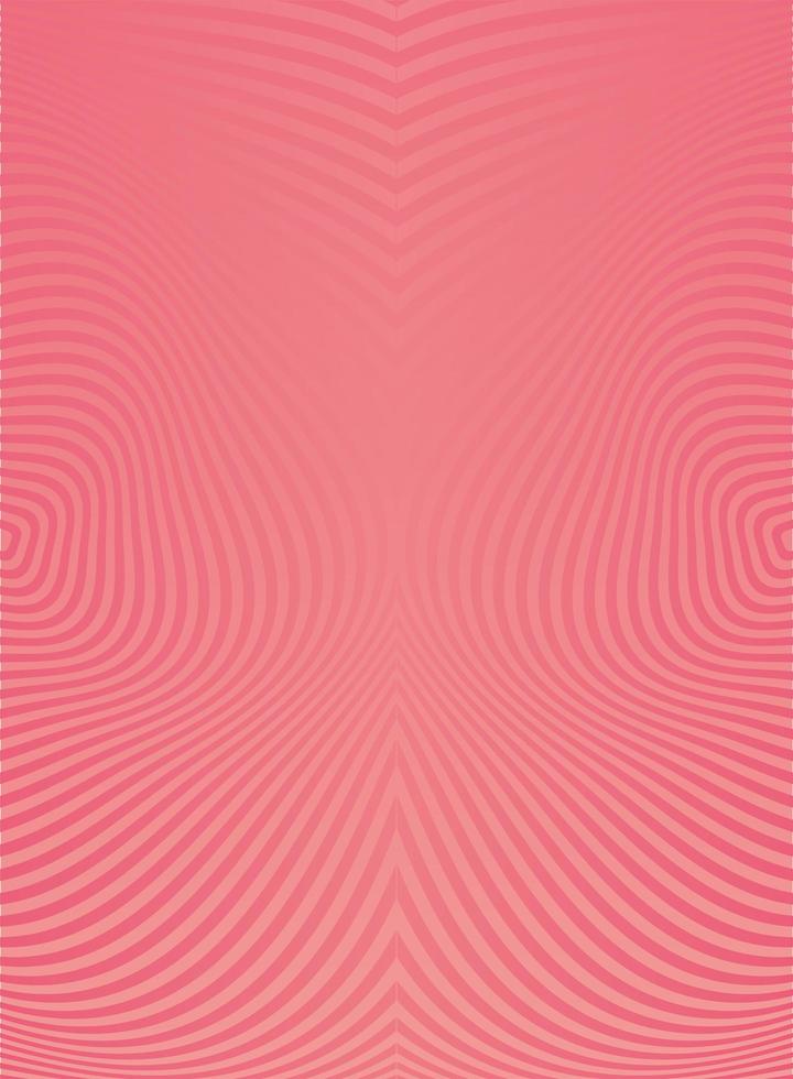 ondas y formas de fondo de color rosa vector