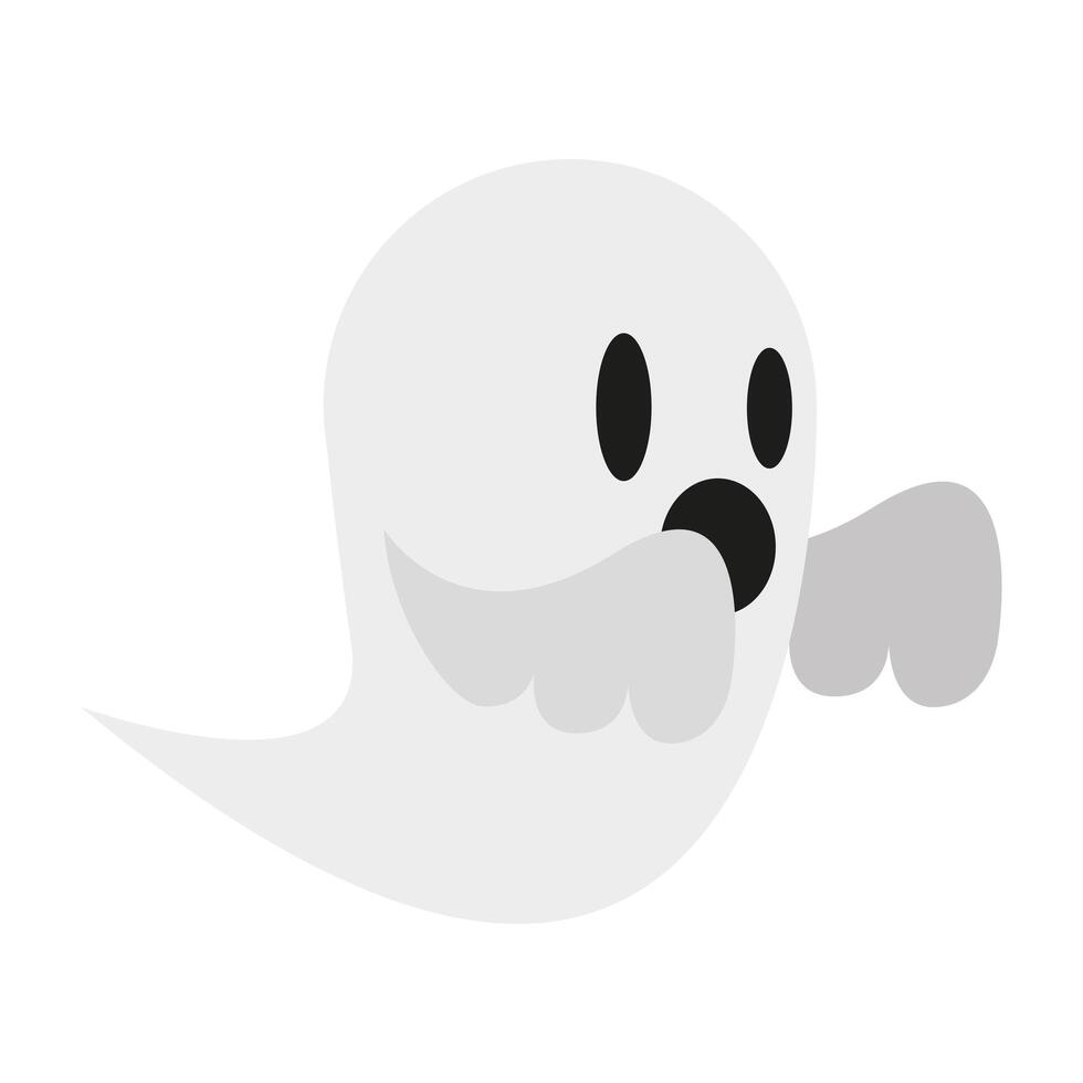 Halloween ghost cartoon vector design