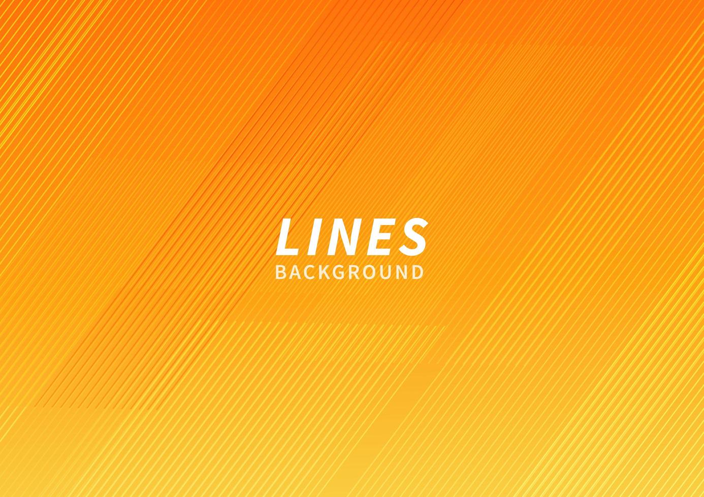 Abstract orange and yellow geometric modern stripe line background. Modern background template. vector