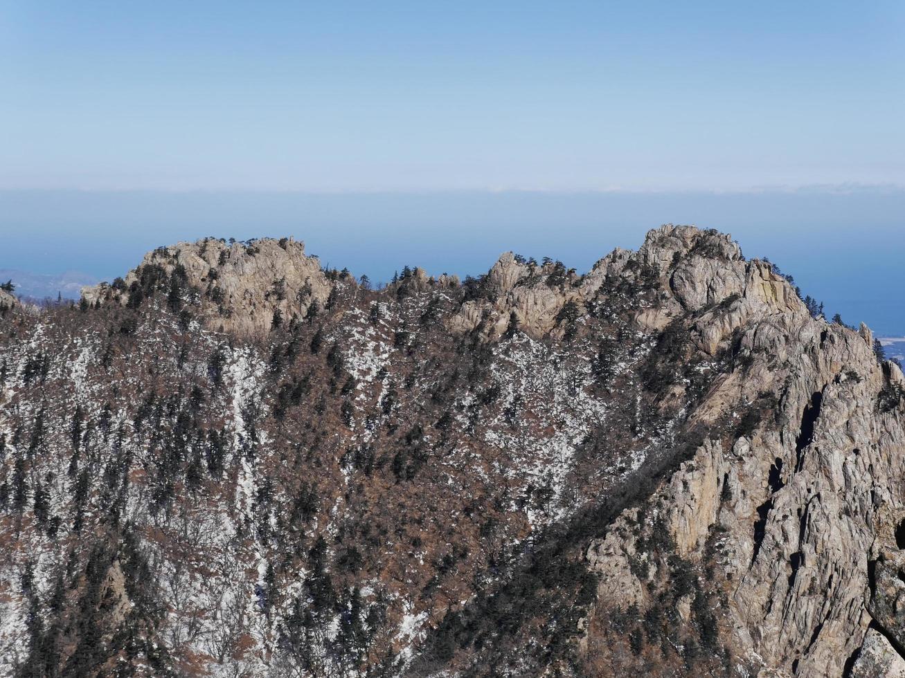 Landscape in Seoraksan National Park, South Korea photo