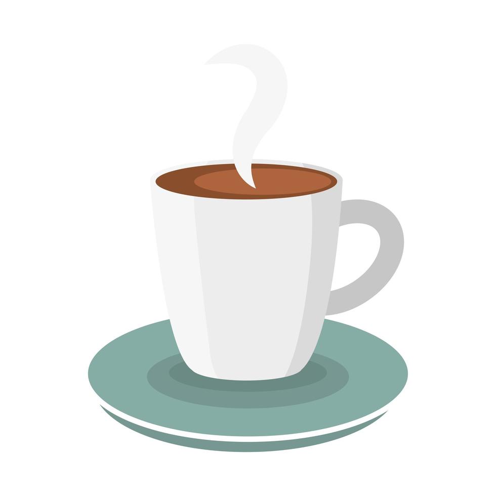 Isolated coffee mug vector design