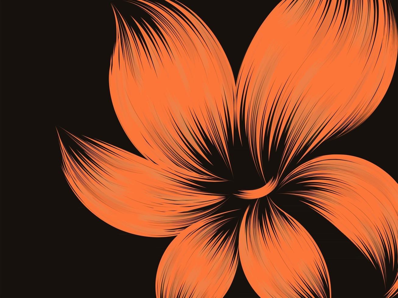 Flower Abstract Wallpaper vector