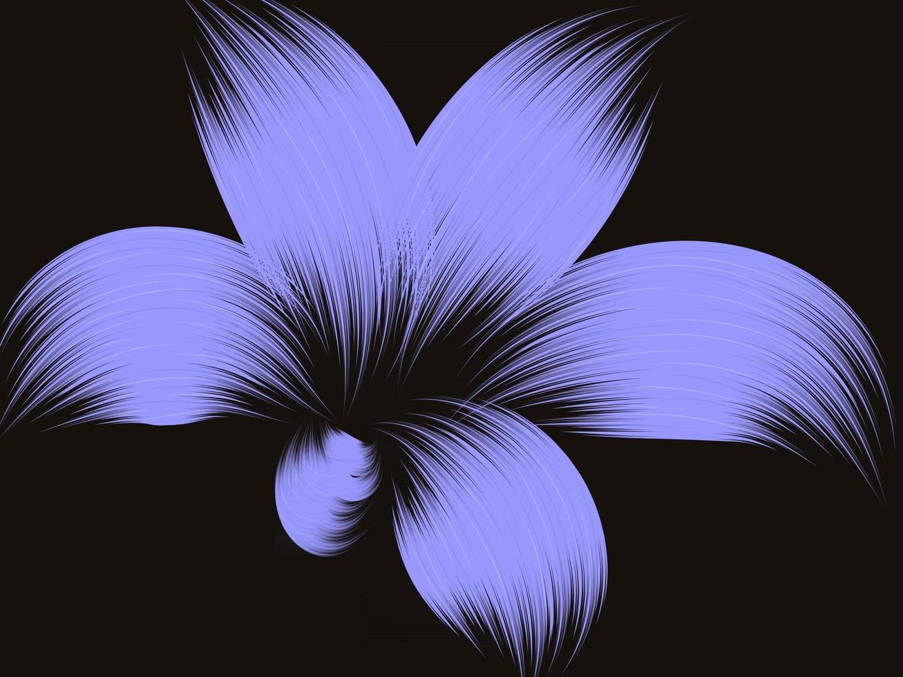 fondo floral azul vector