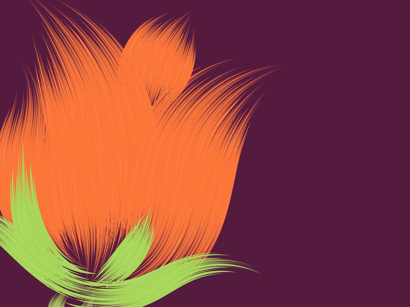 fondo abstracto flor vector