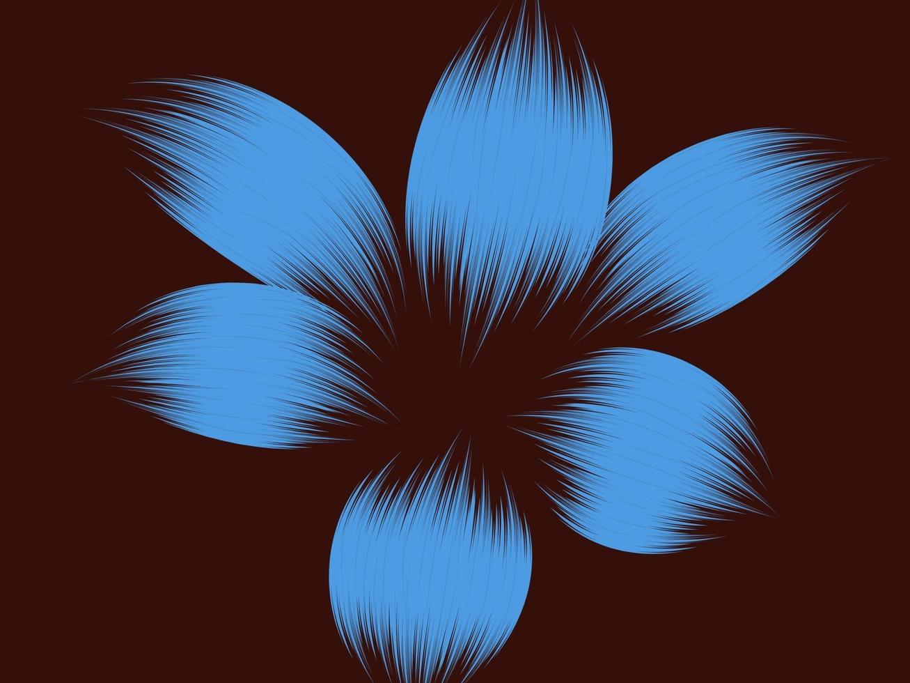 fondo floral azul vector