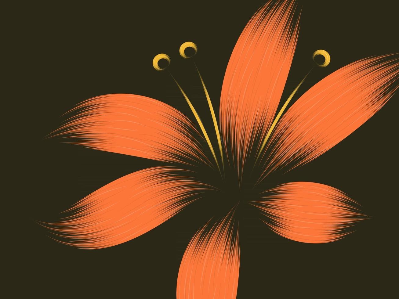 Flower Abstract Background vector