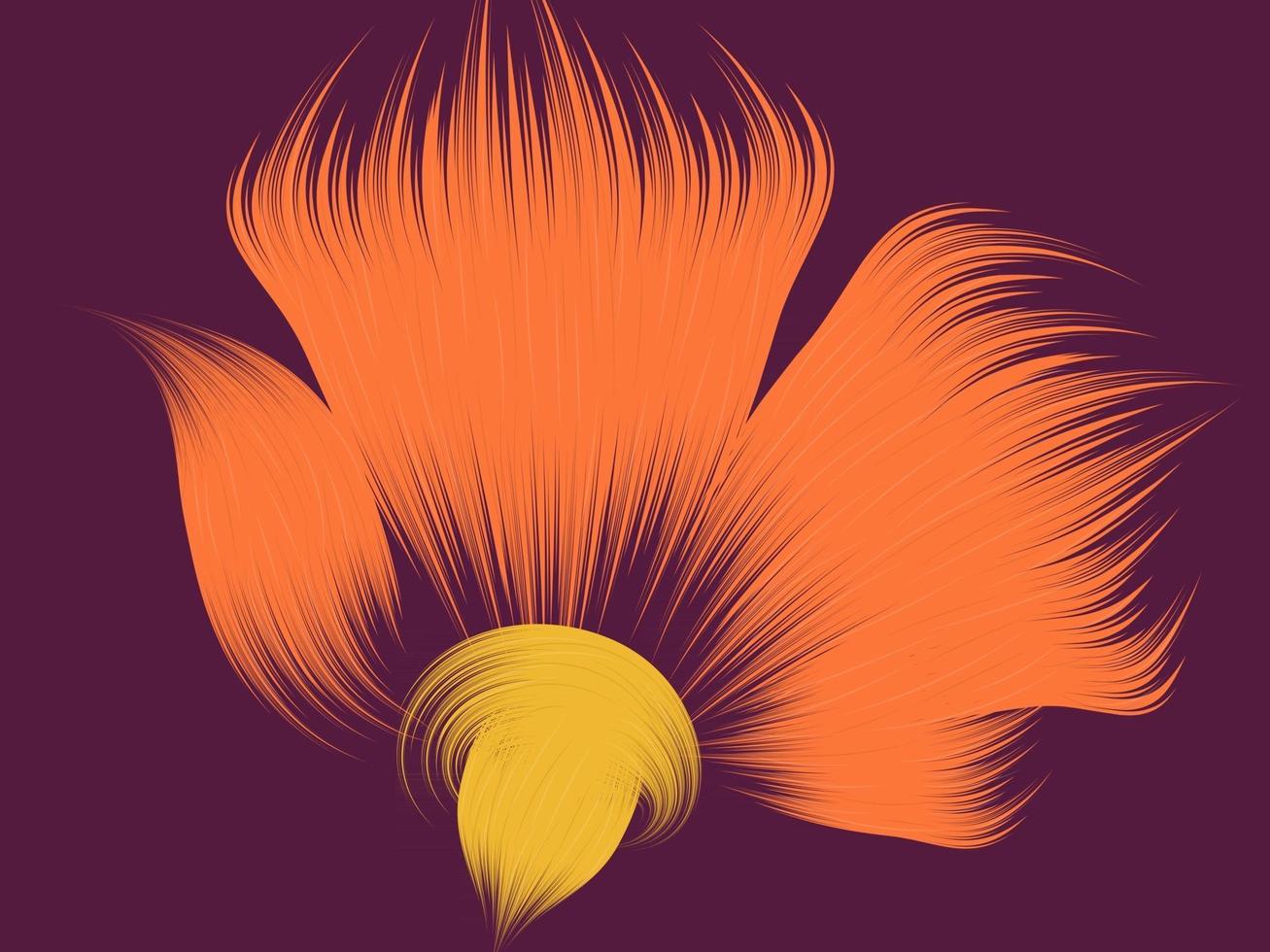 Flower Abstract Wallpaper vector