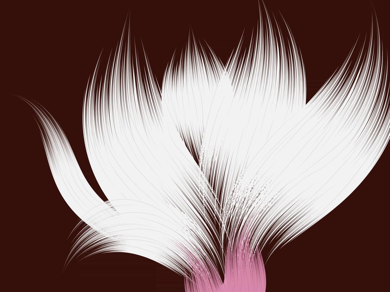 Flower Abstract Wallpaper vector