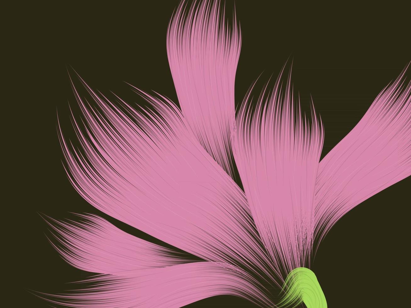 papel pintado abstracto de la flor vector