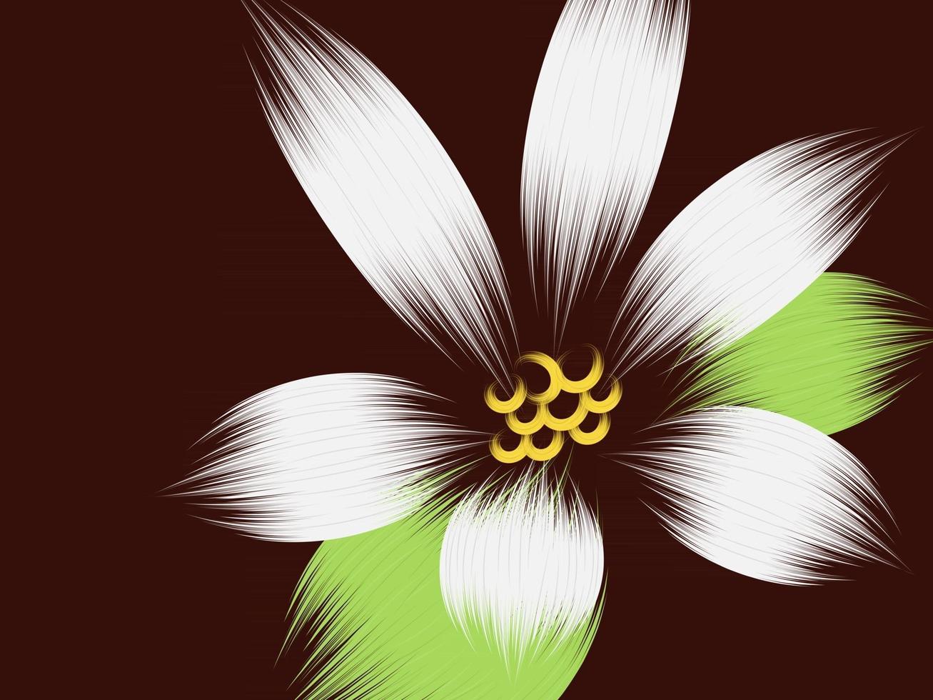 Flower Abstract Wallpaper vector