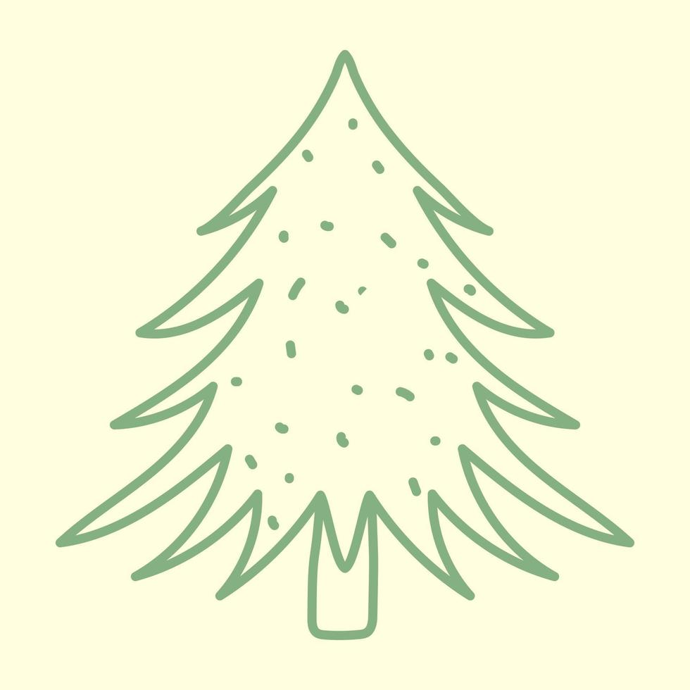 Beautiful Christmas Tree vector