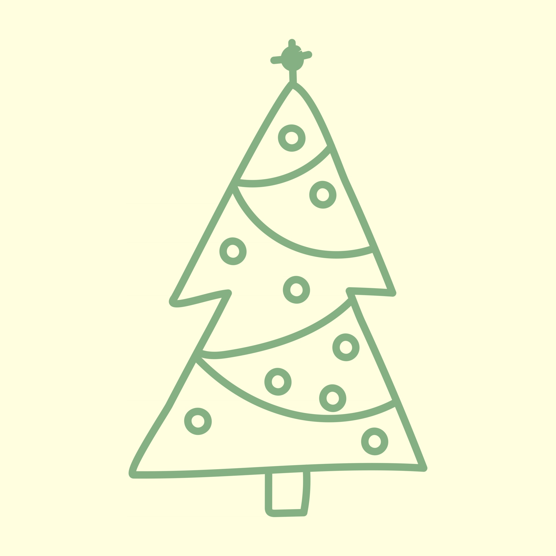 Evergreen Christmas Tree 2724999 Vector Art at Vecteezy