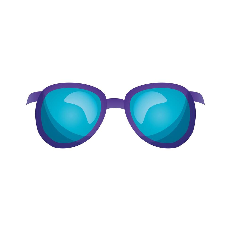 Isolated glasses icon vector design