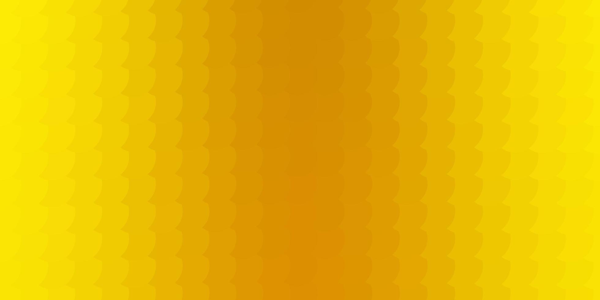 plantilla de vector amarillo oscuro con círculos
