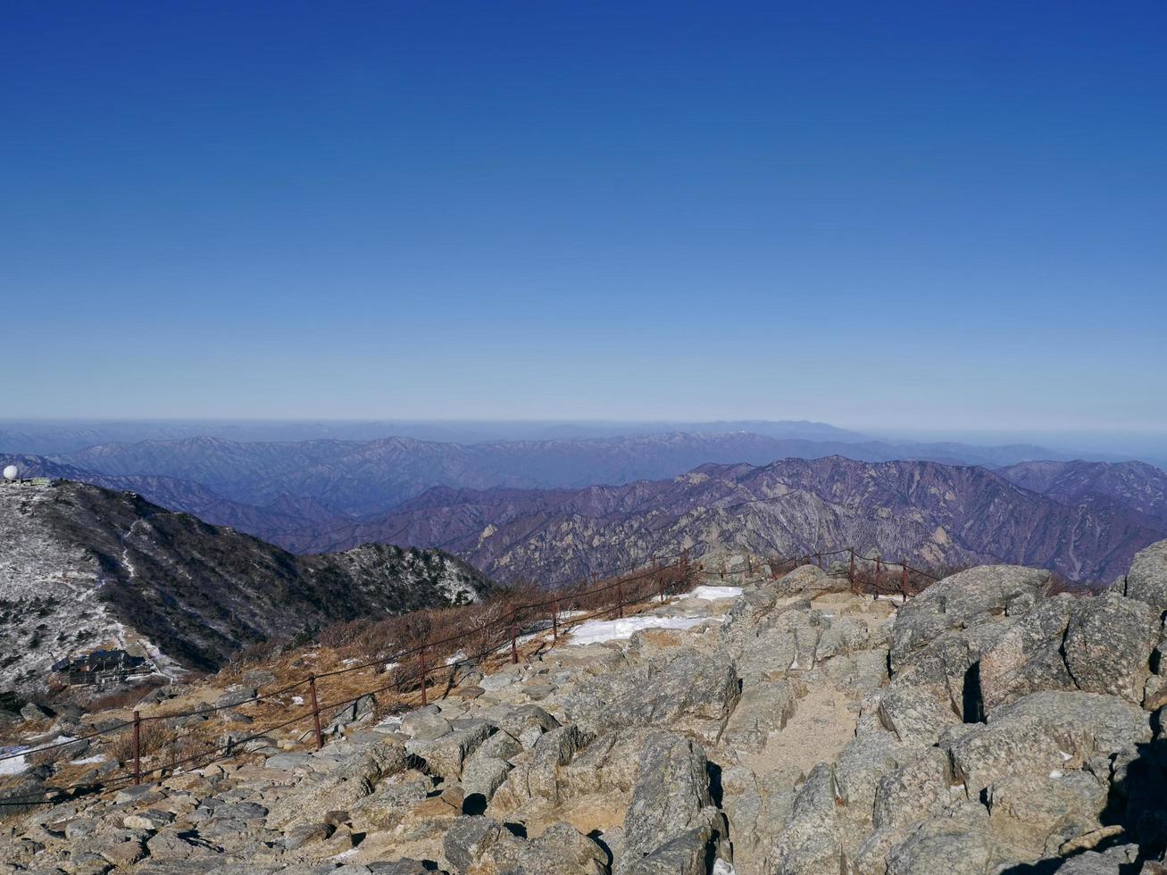 Landscape in Seoraksan National Park, South Korea photo