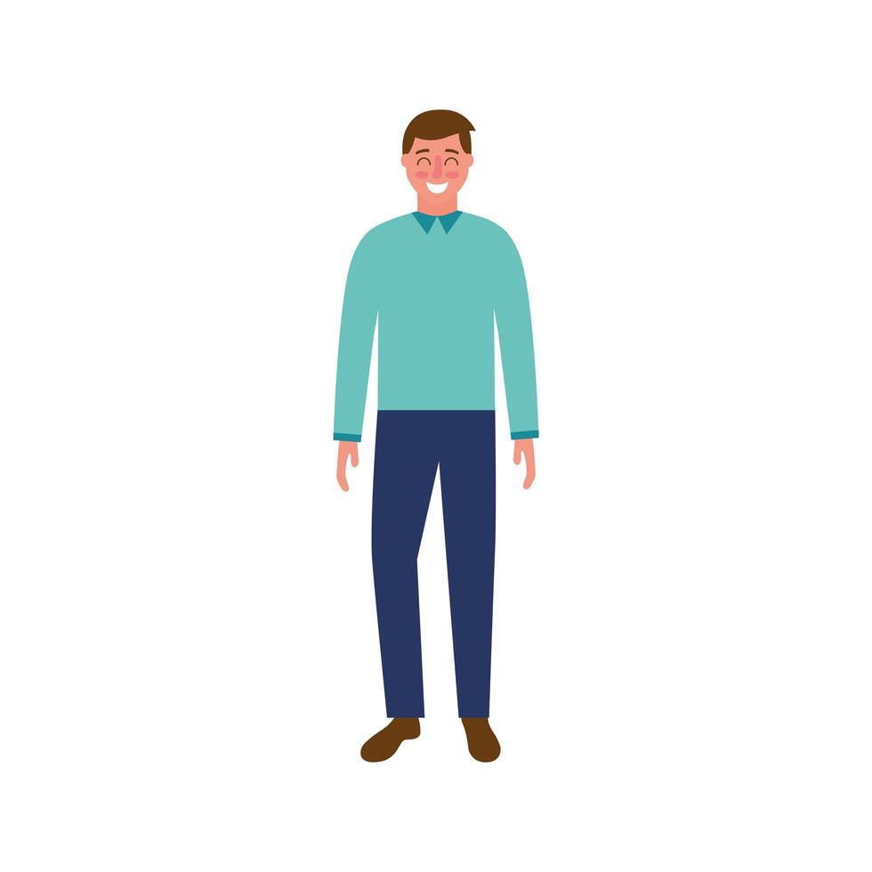 Isolated avatar man vector design