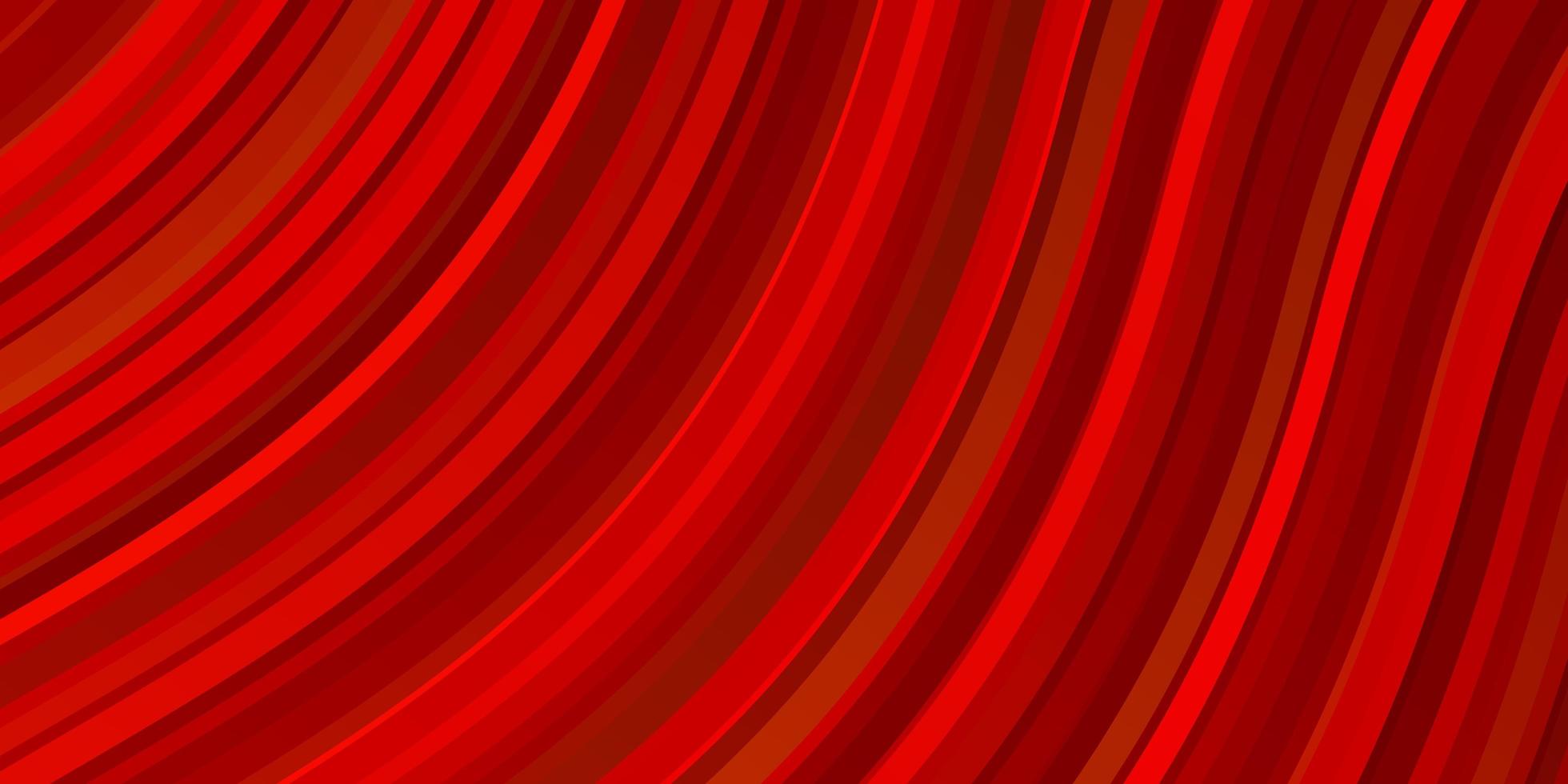 Dark Red vector background with wry lines