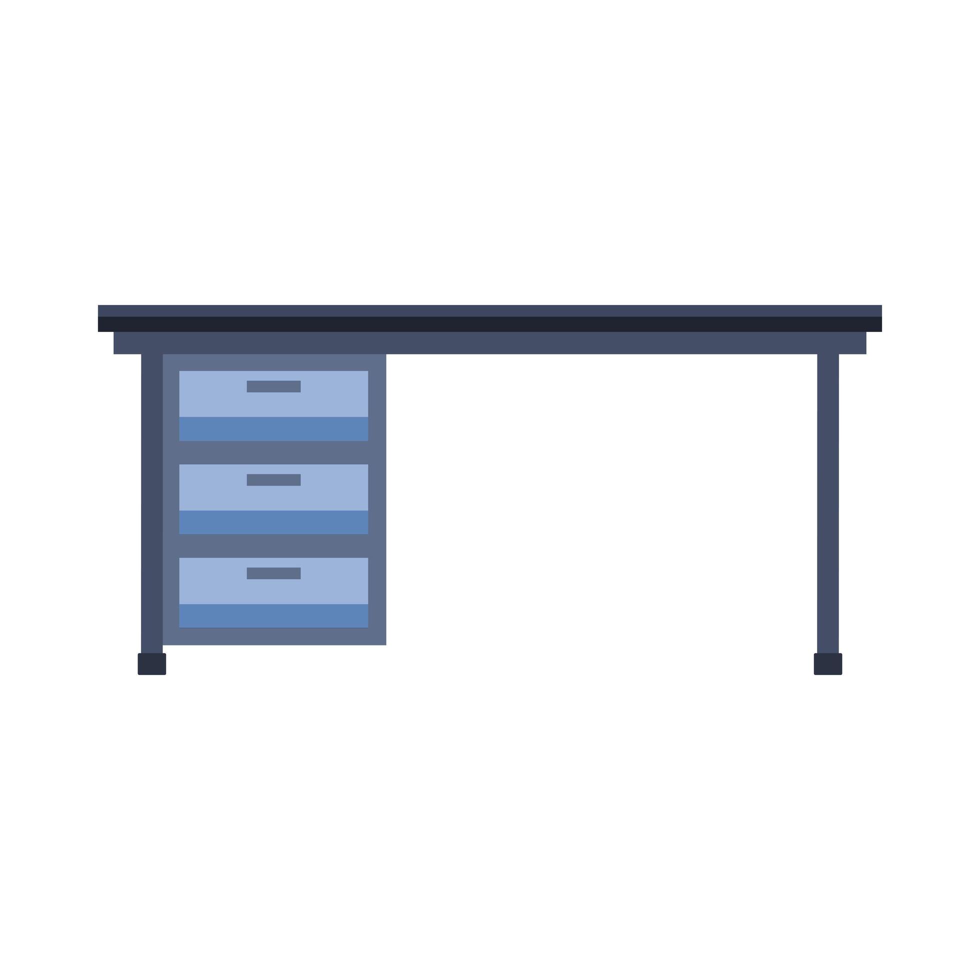 Isolated office desk vector design 2726528 Vector Art at Vecteezy