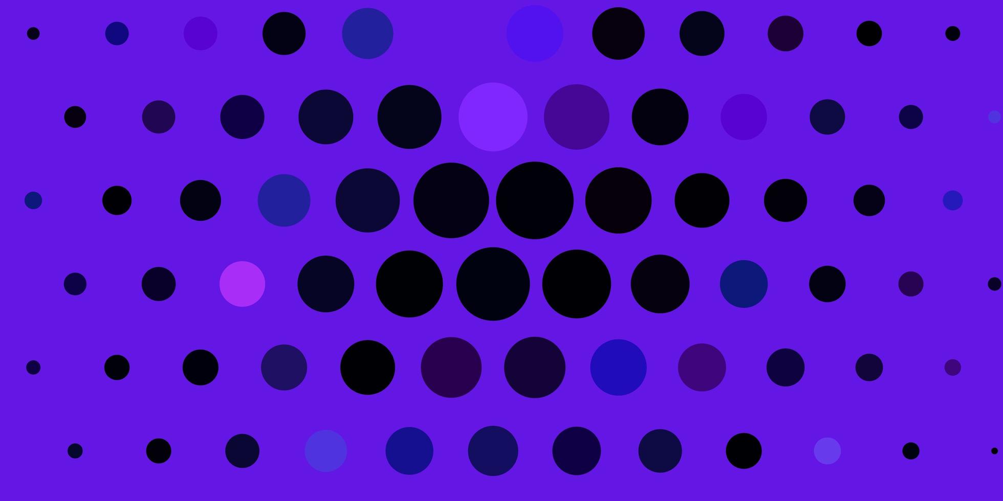 Light Pink Blue vector texture with disks