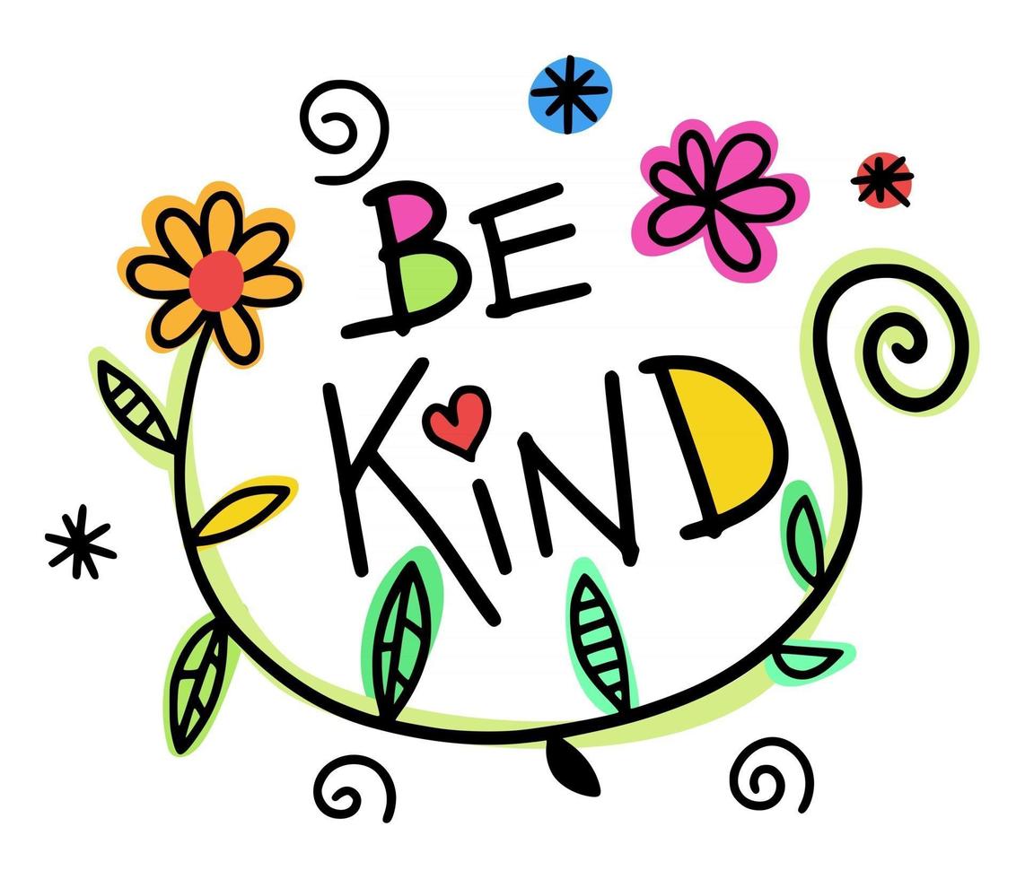 Be Kind Vector Art, Icons, and Graphics for Free Download