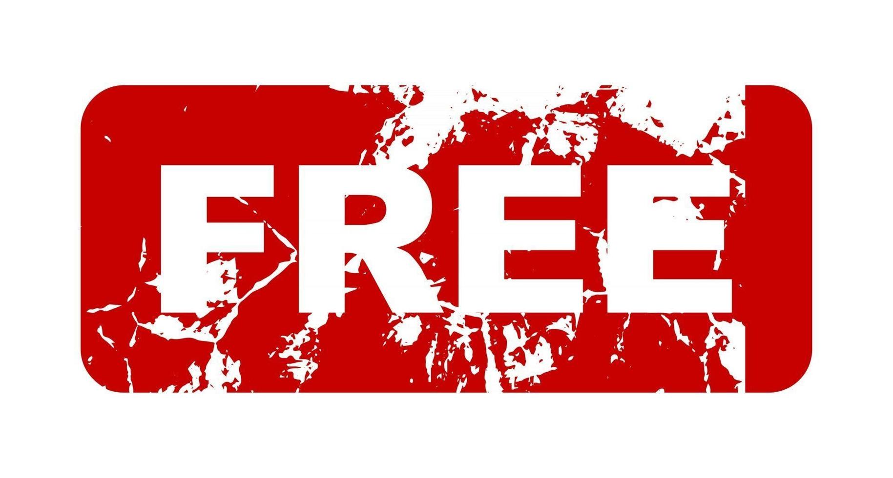 Free Rubber Stamp Text vector