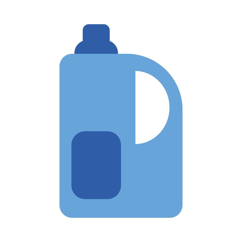 Isolated detergent bottle vector design