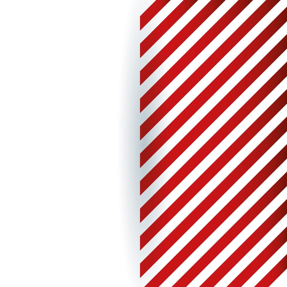 Diseño de vector de fondo blanco con líneas rojas