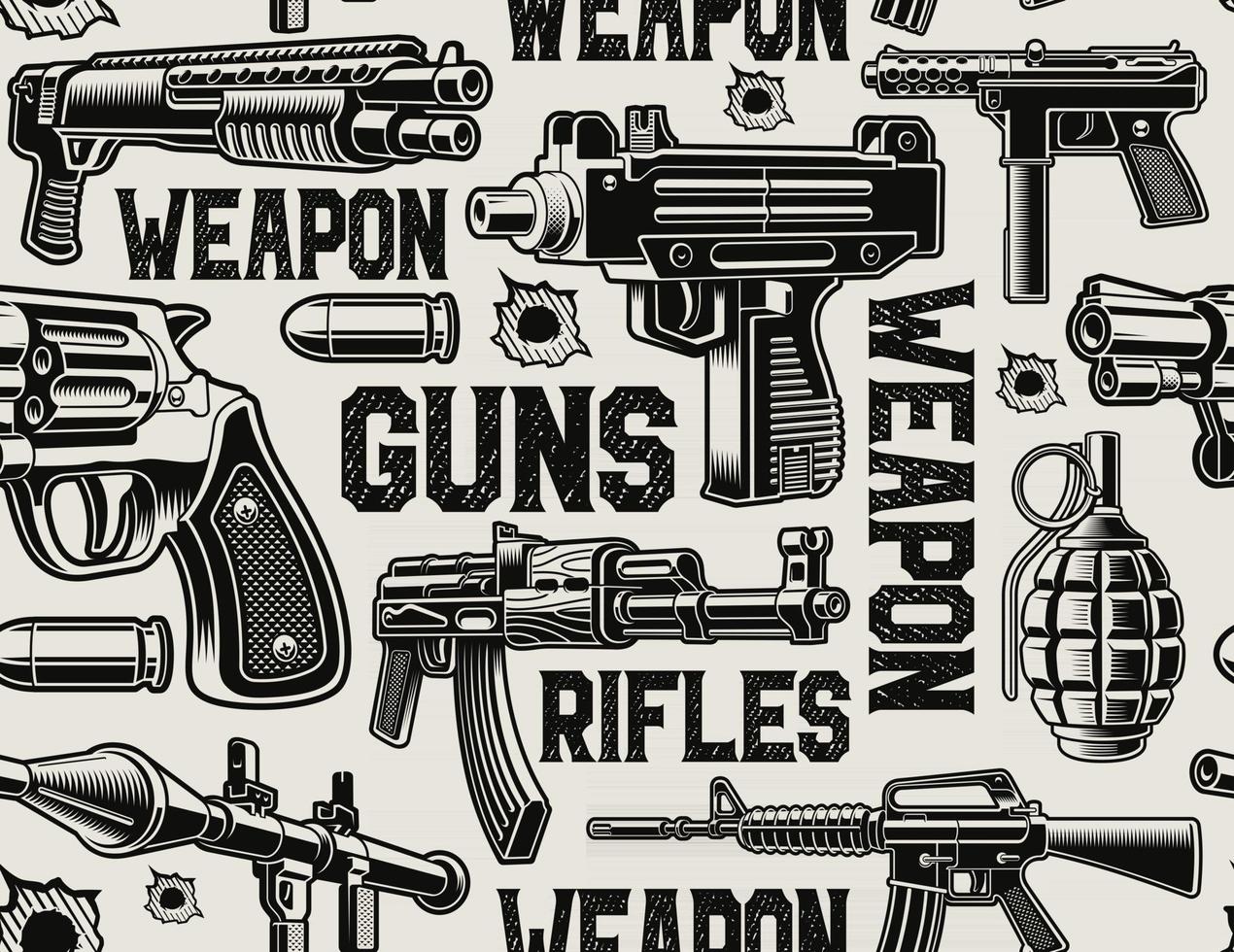 weapon seamless background vector