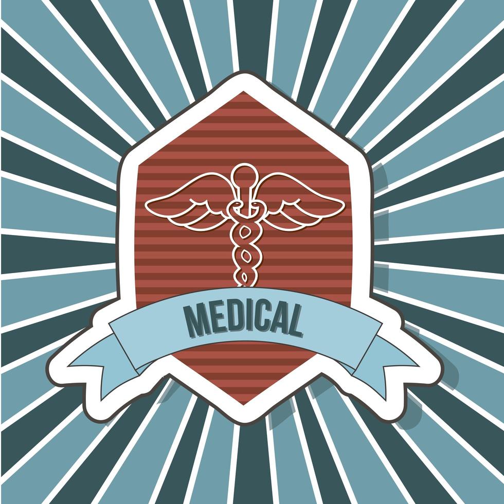 diseño de icono de logotipo médico vector