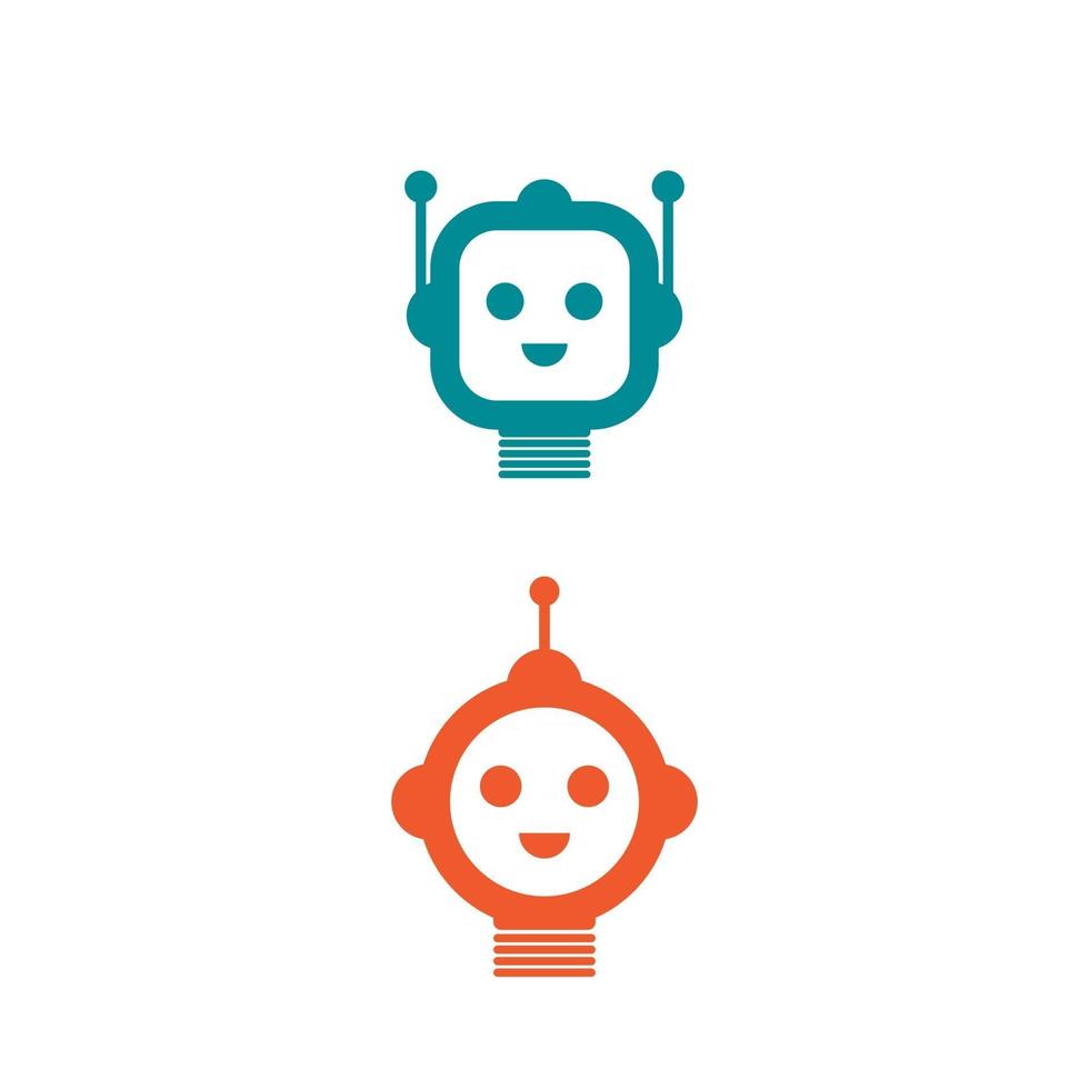 Robot Vector icon design illustration