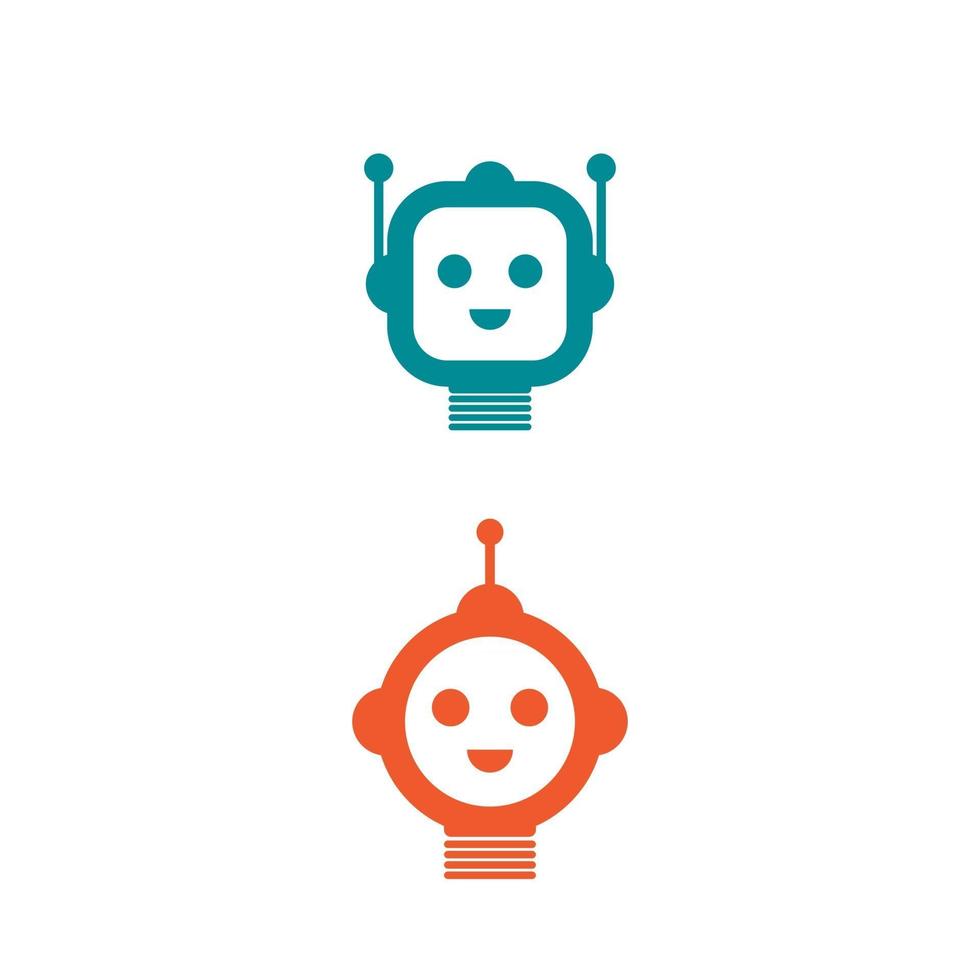 Robot Vector icon design illustration