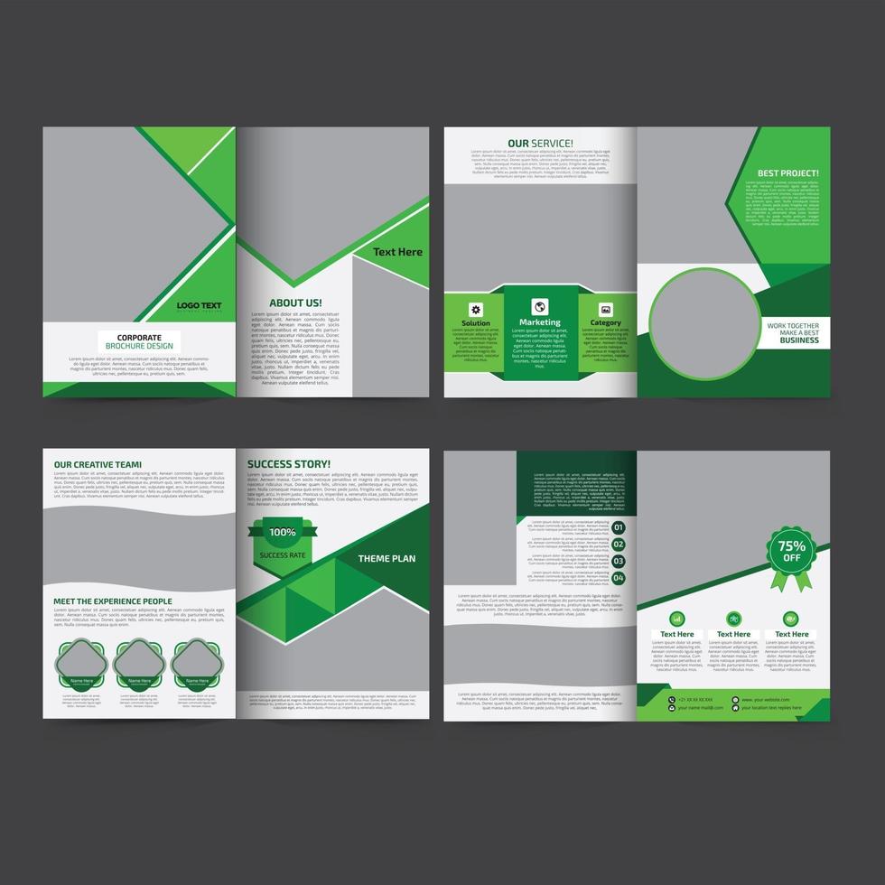 Creative Business Brochure Template vector