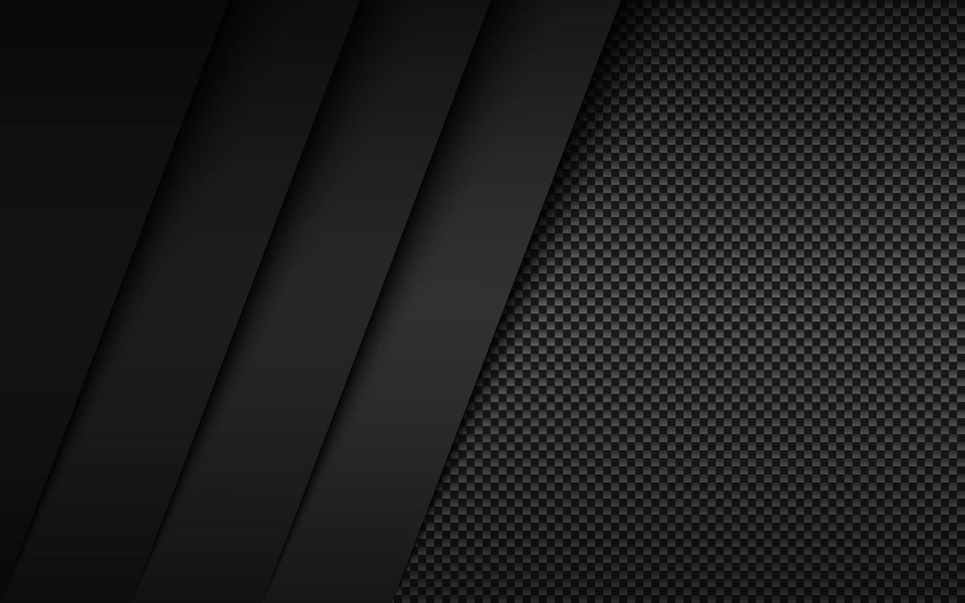 Black and grey modern material design with carbon fibre texture