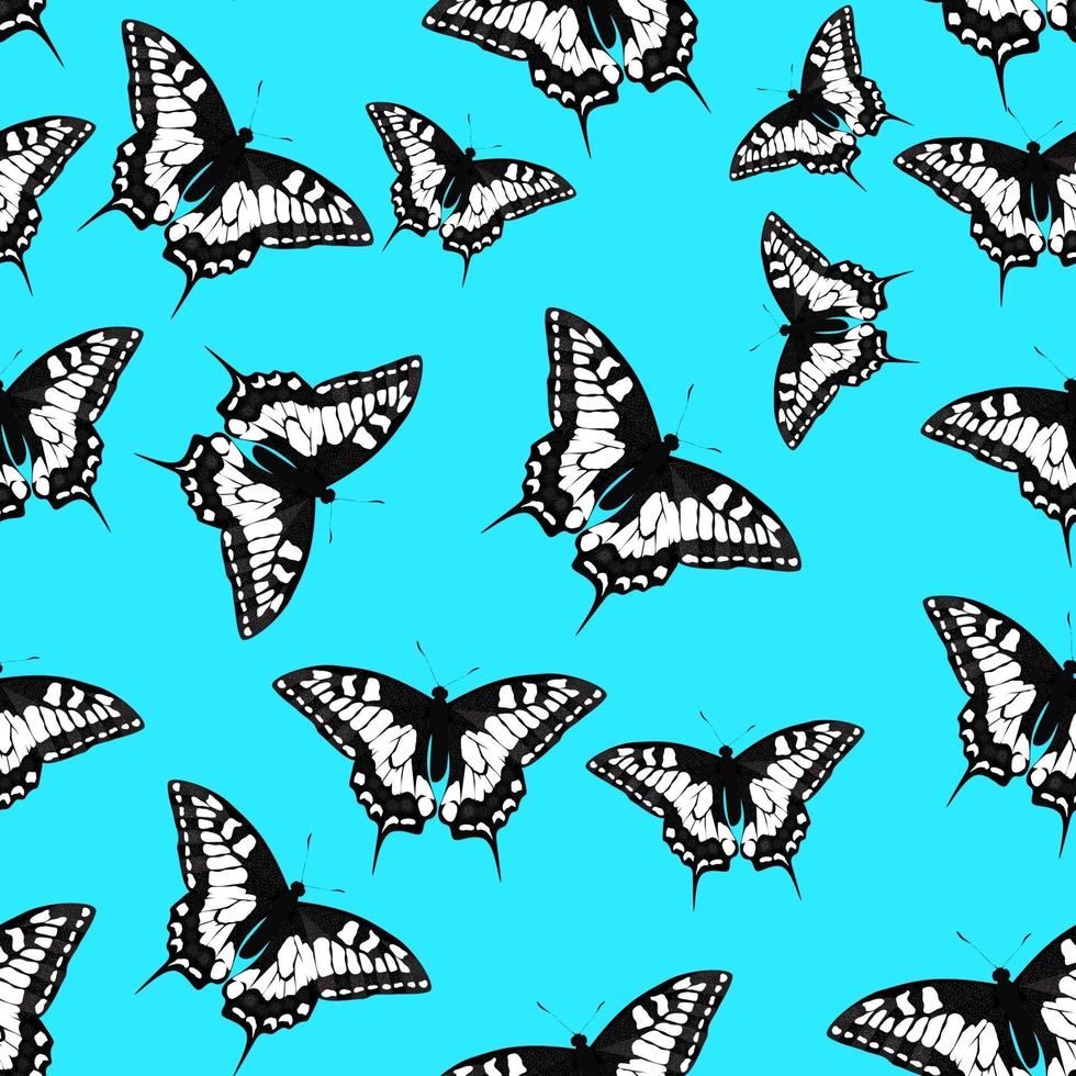 Butterfly Seamless Pattern Background Vector Illustration 2731174 ...