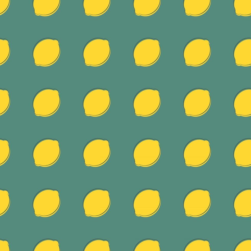 Abstract Lemon Seamless Pattern Background Vector Illustration