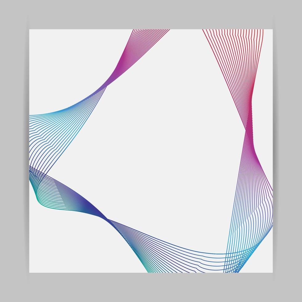 Design elements. Polygonal lines background. Vector Illustration
