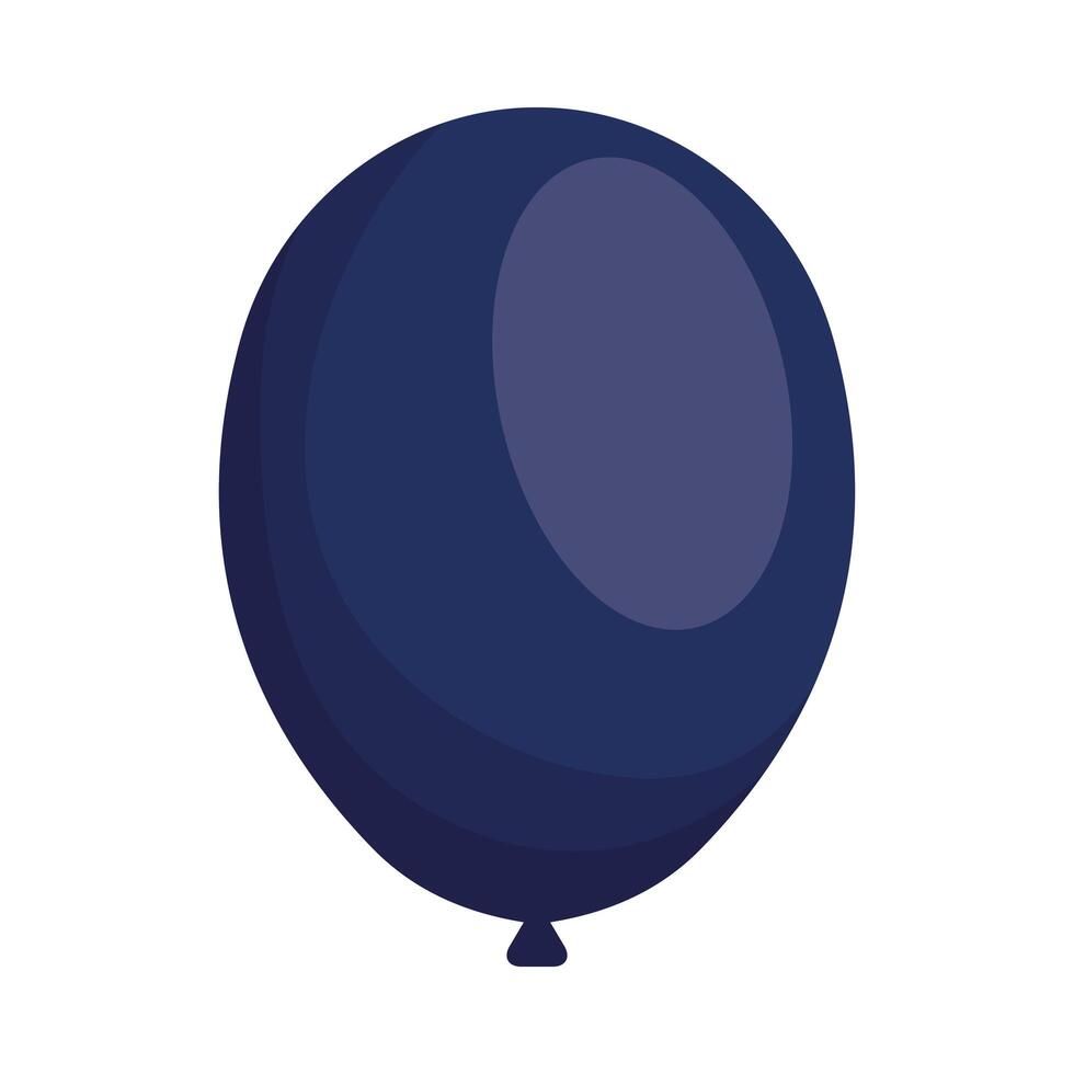Blue balloon icon vector design