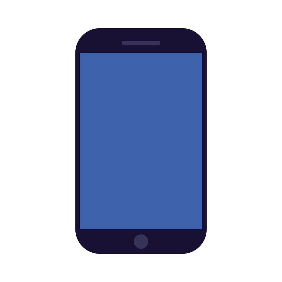 Isolated digital smartphone vector design