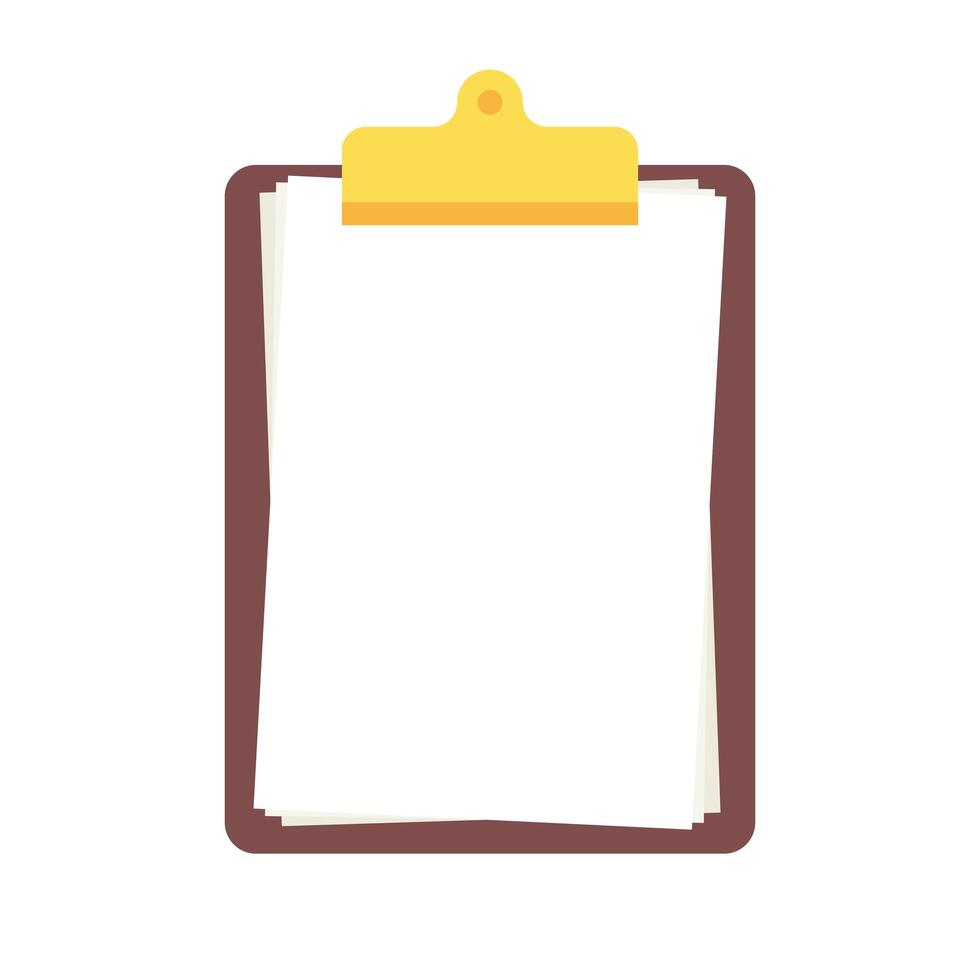 Isolated document icon vector design