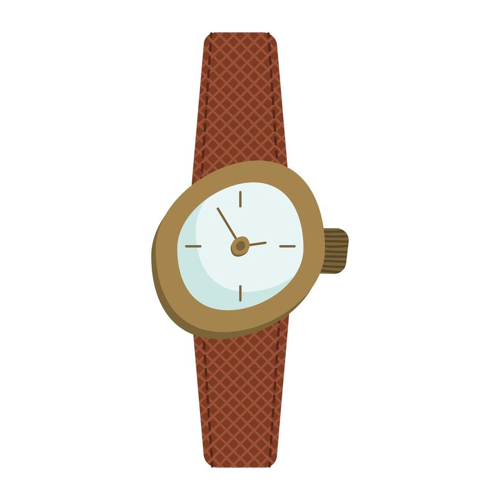 accesorio de reloj de pulsera vector