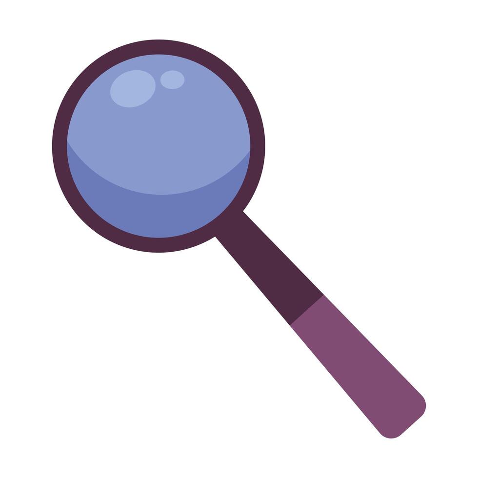 magnifying glass tool vector