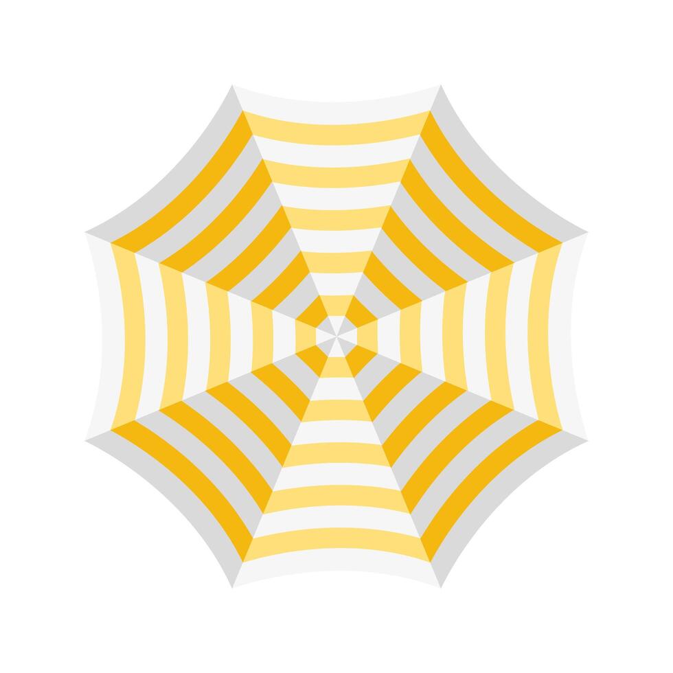parasol summer accessory vector