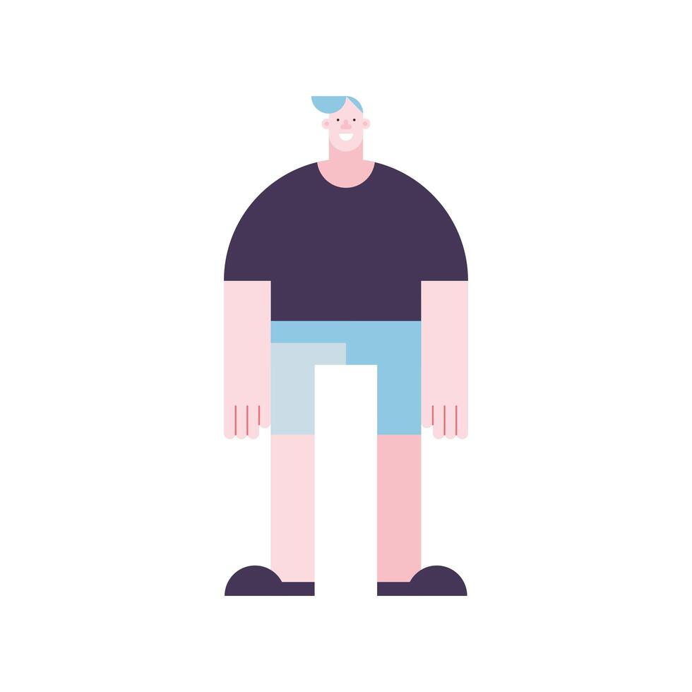 short man character vector