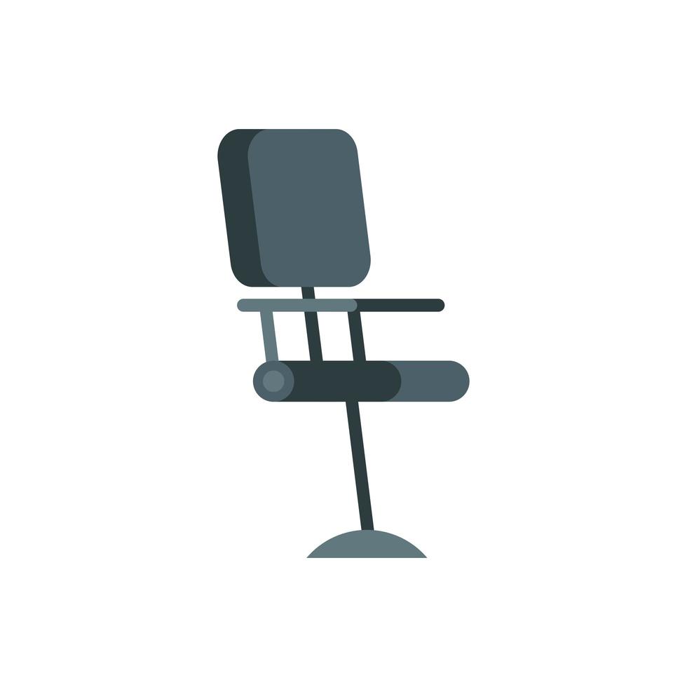 muebles de silla de oficina vector