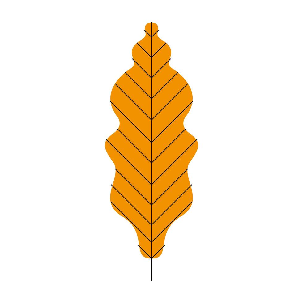 leaf icon isolated vector design